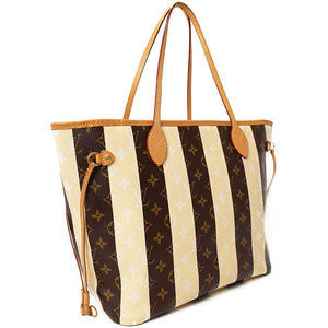 Louis Vuitton Bag Neverfull Tote Rayeur Monogram
